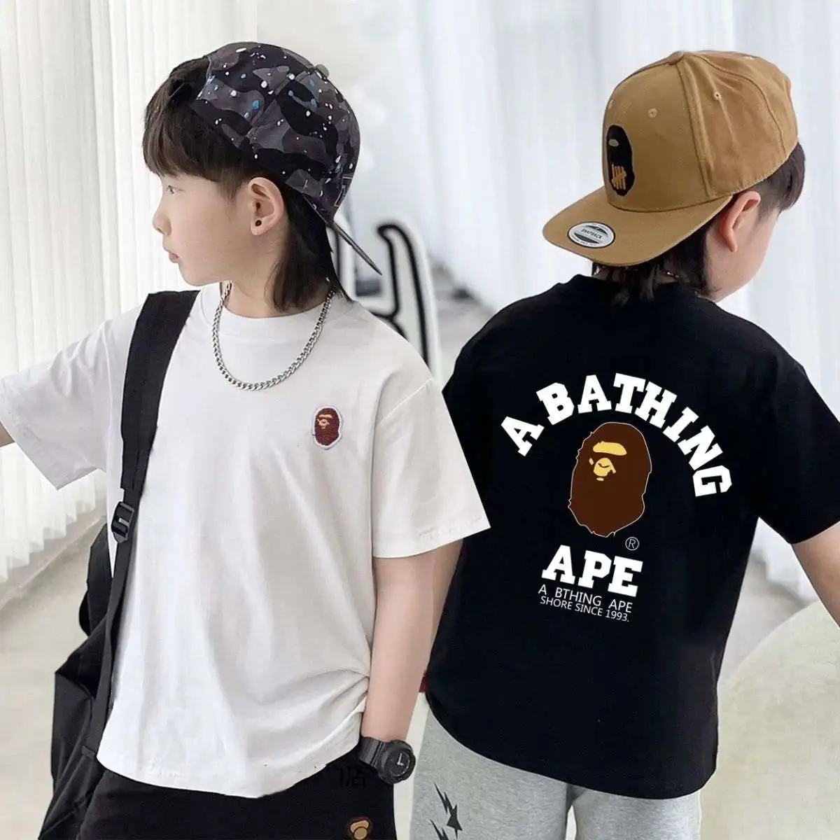 【100-160】大好評 カジュアル 合わせやすい 着心地良い トレンド Tシャツ