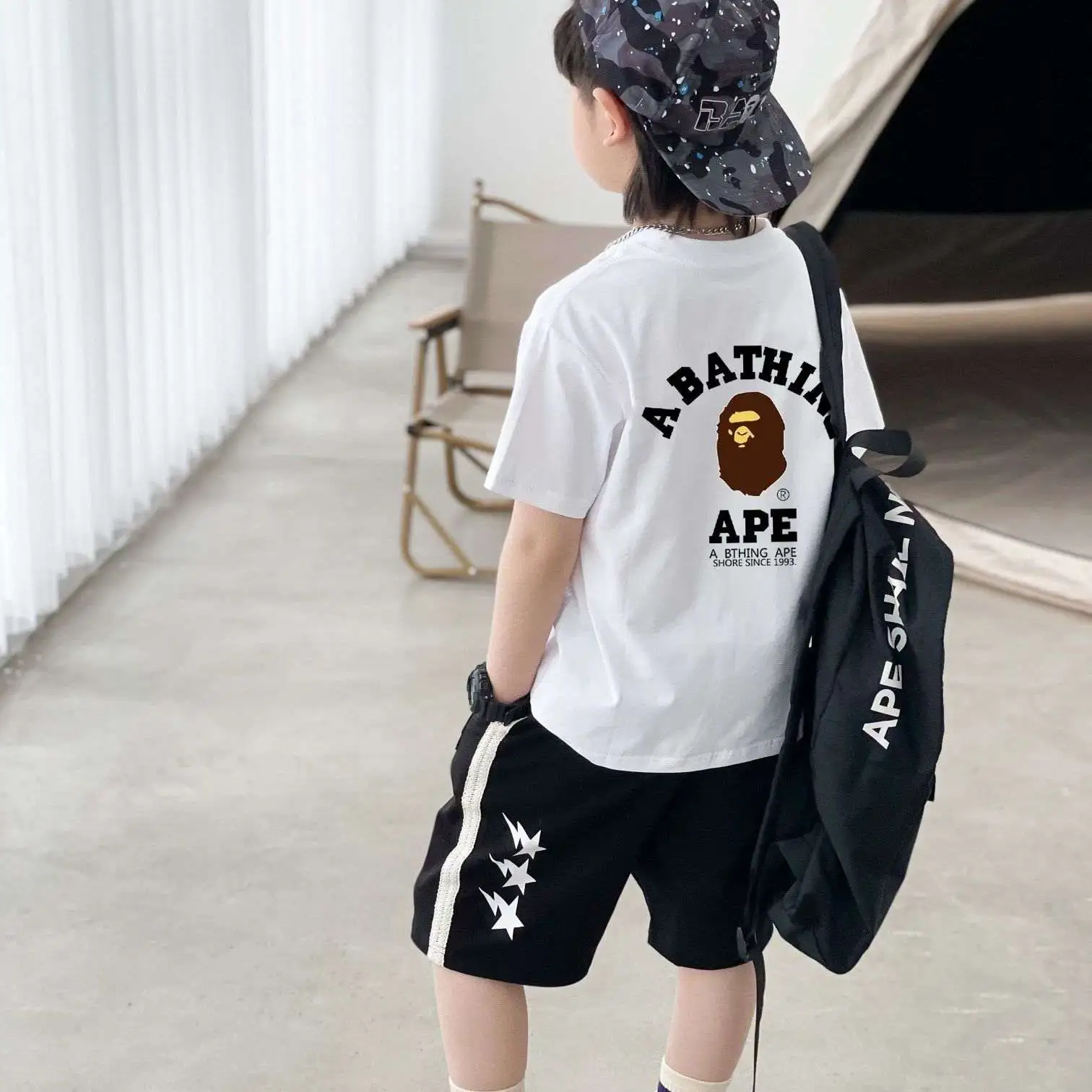 【100-160】大好評 カジュアル 合わせやすい 着心地良い トレンド Tシャツ