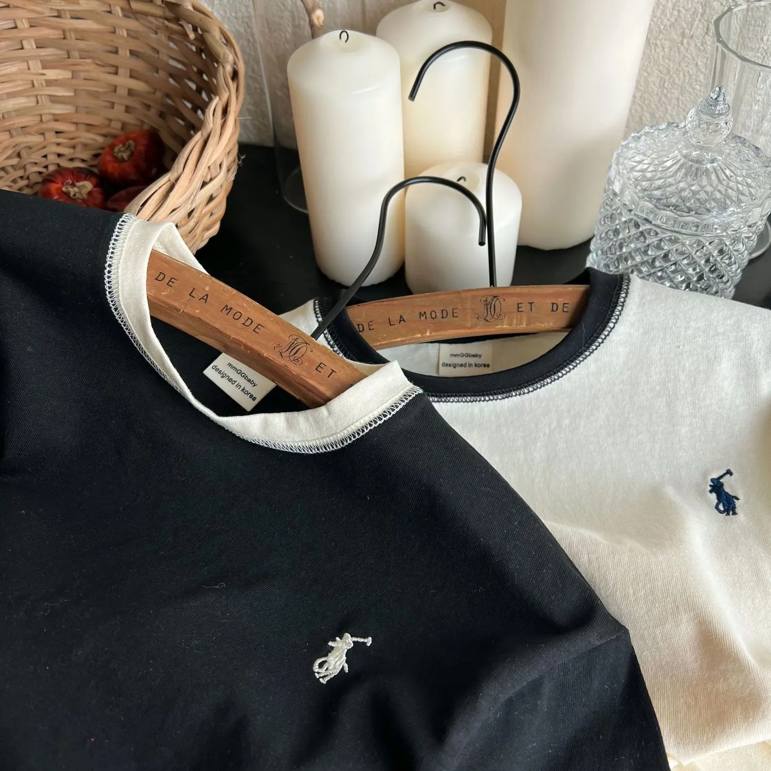 【80-130cm】二点セット シンプル 合わせやすい 着心地良い トップス＋ボトムス セット