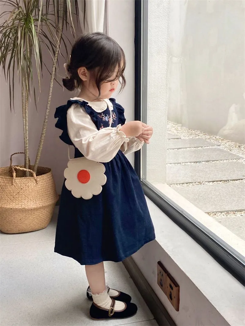 【90-150】二点セット 単品注文可 トレンド シンプル 可愛い 学院風 着心地良い シャツ スカート セット