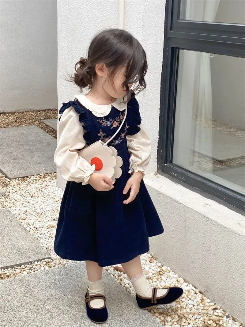 【90-150】二点セット 単品注文可 トレンド シンプル 可愛い 学院風 着心地良い シャツ スカート セット