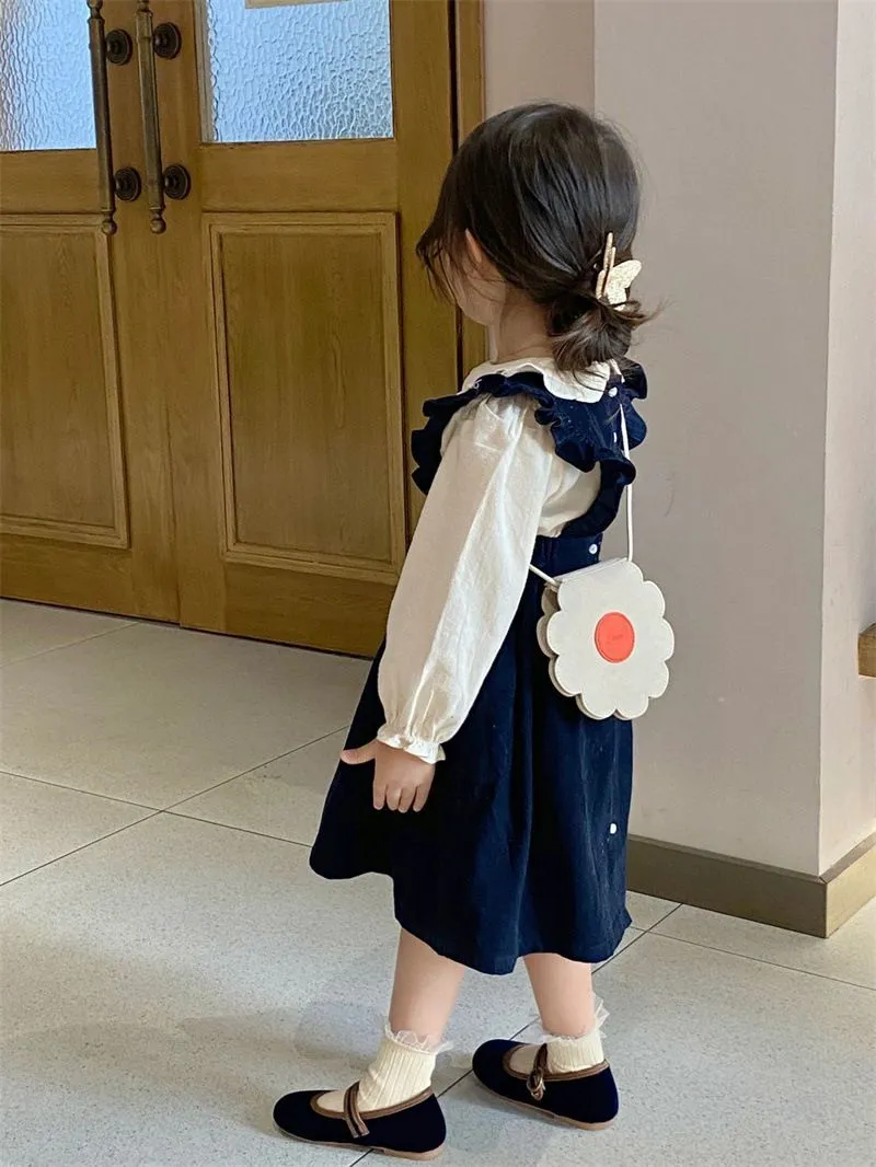 【90-150】二点セット 単品注文可 トレンド シンプル 可愛い 学院風 着心地良い シャツ スカート セット