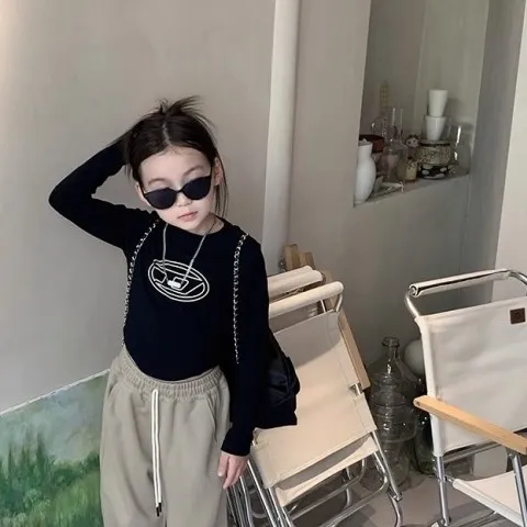 【90-150】人気急上昇  高品質  人気  着心地いい 安くてかわいい  ファッション  売れ筋  女の子 長袖  Tシャツ