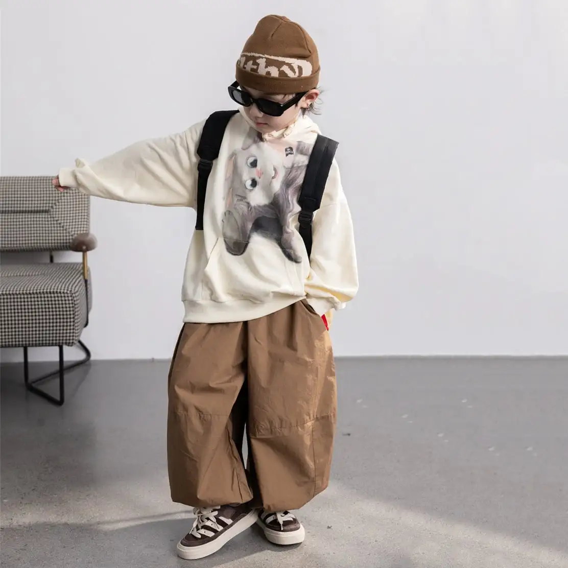 【90-150】オーバーサイズカジュアルボトムス