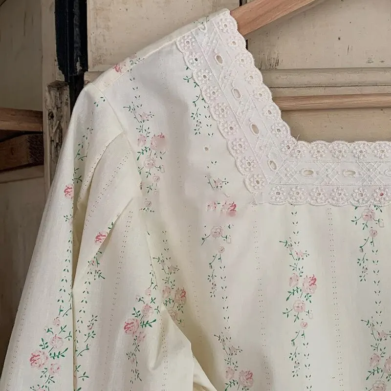 【66-130】春新作爽やか小花レースフリルロンパースORワンピース