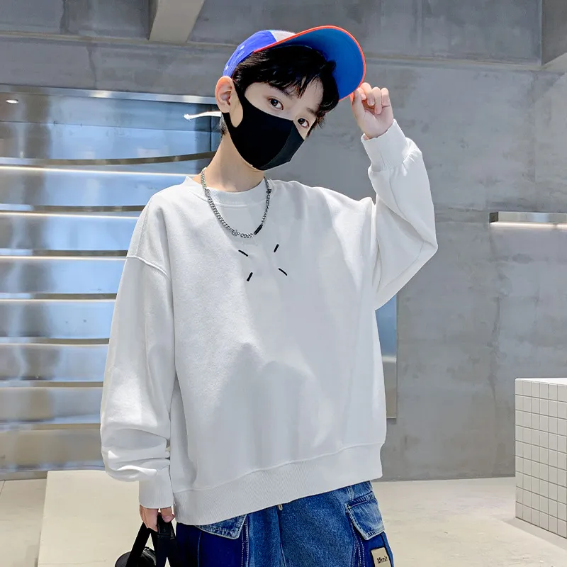 【120-170】アルファベット ファッション シンプル 春 秋 ジュニア キッズ 男の子 トップス 子供服 スウェット トレーナー