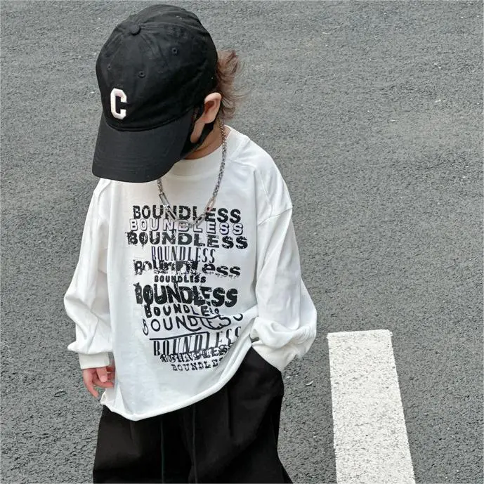【90-140】大人気  カジュアル ファッション スポーツ ストリート アルファベット  シンプル  Tシャツ