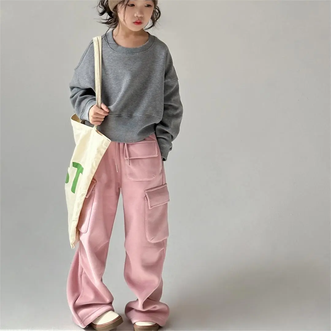 【110-160】単品注文 可愛い スタイリッシュ   気質よい あつさり 上質 合わせやすい トレーナー パンツ