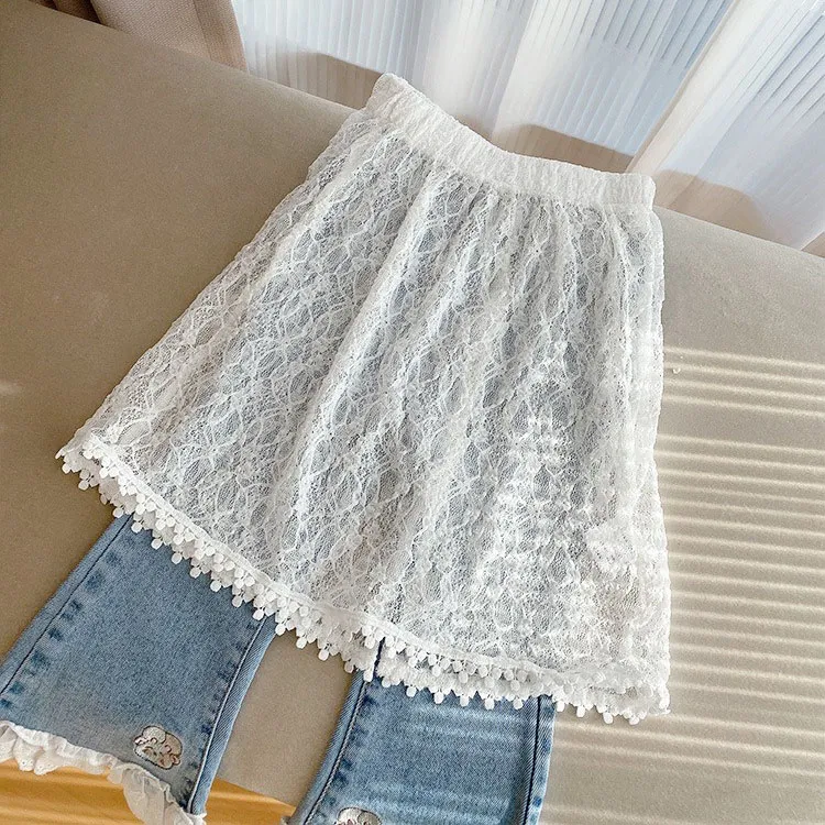 【90-130】単品注文 大人気 履きやすい 可愛い オシャレ 合わせやすい スカート/デニムパンツ