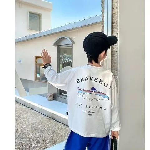 【100-160】夏服 夏物 男の子 プリント半袖Tシャツ