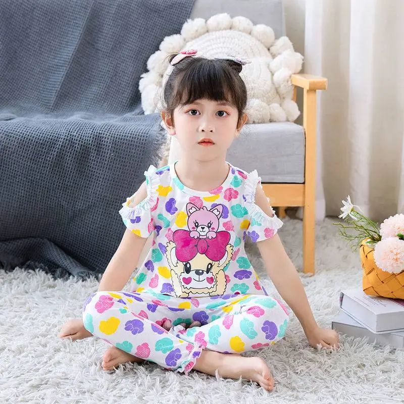 【90-140】超かわいい 定番 ラウンドネック 半袖 かわいい 心地よい セットアップ
