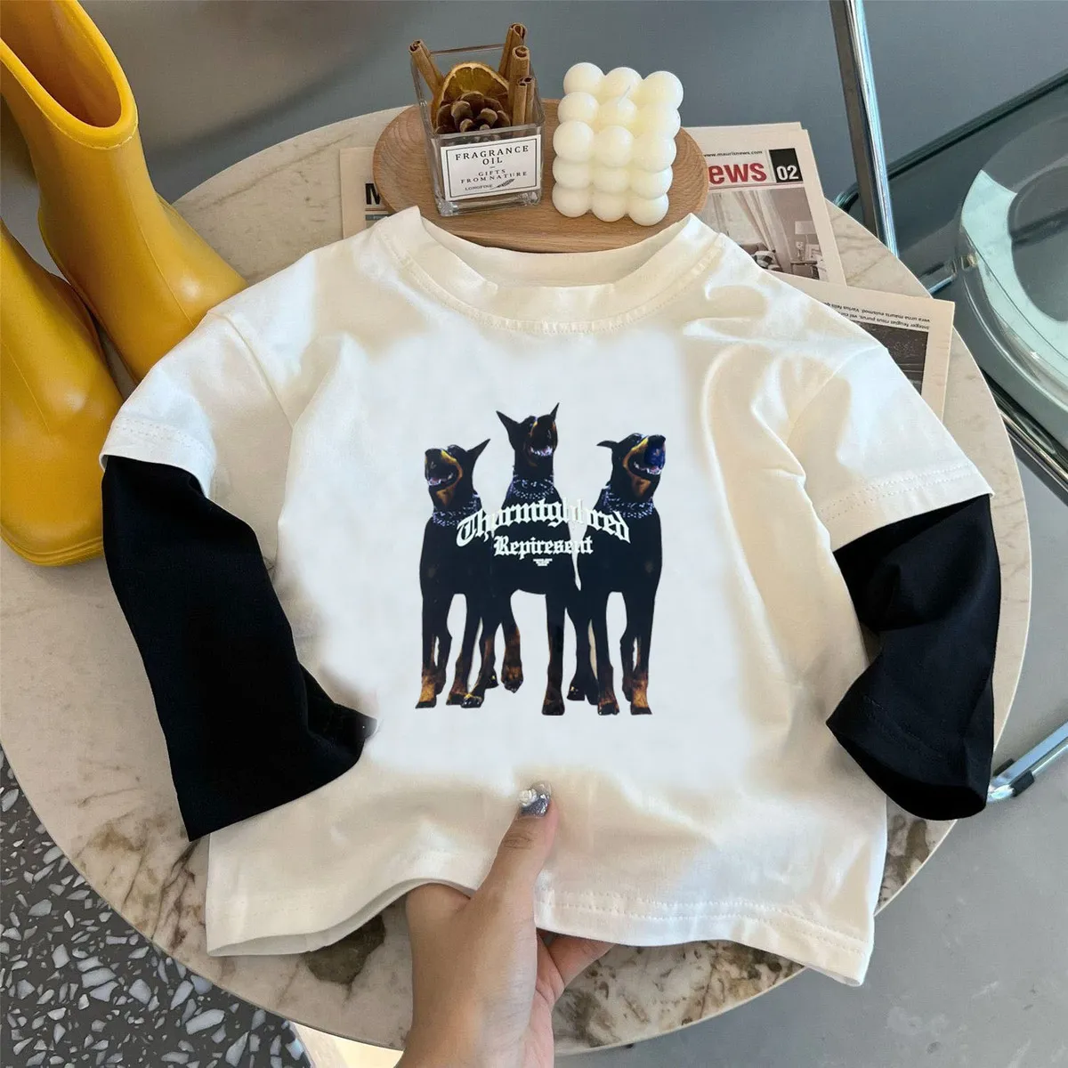 【90-140】オシャレ かっこいいお外着 男の子 ボーイズ Ｔシャツ