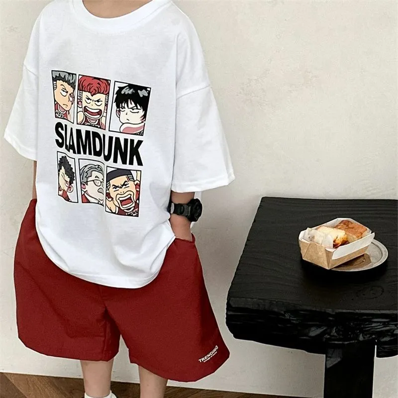 【90-160】人気 着心地よく プリント 半袖 Tシャツ