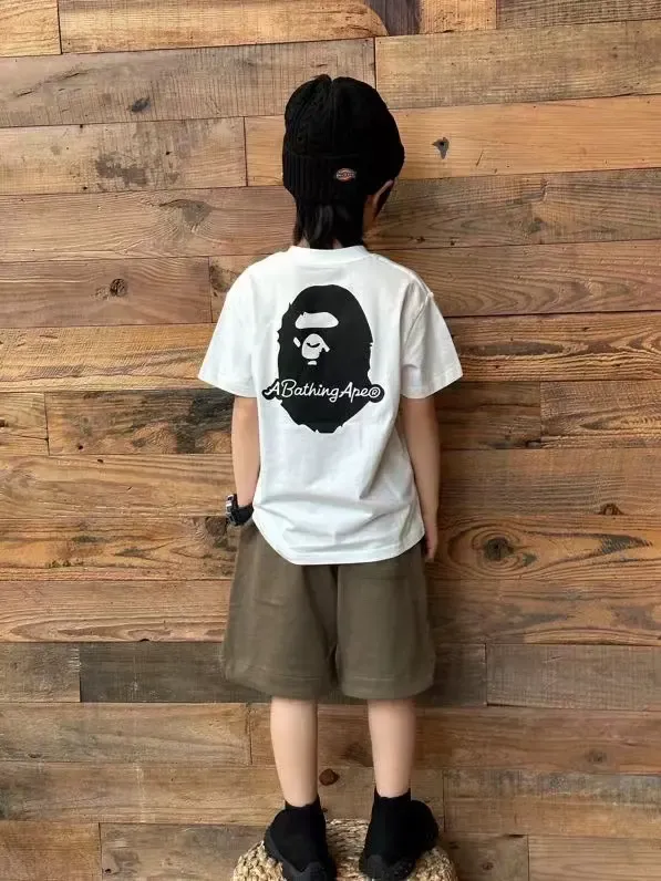【90-160】高品質 超人気 合わせやすい カジュアル シンプル 男の子 Ｔシャツ