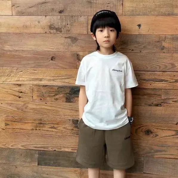 【90-160】高品質 超人気 合わせやすい カジュアル シンプル 男の子 Ｔシャツ