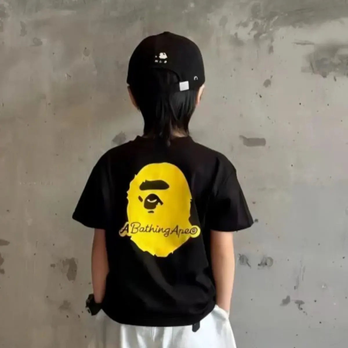 【90-160】高品質 超人気 合わせやすい カジュアル シンプル 男の子 Ｔシャツ