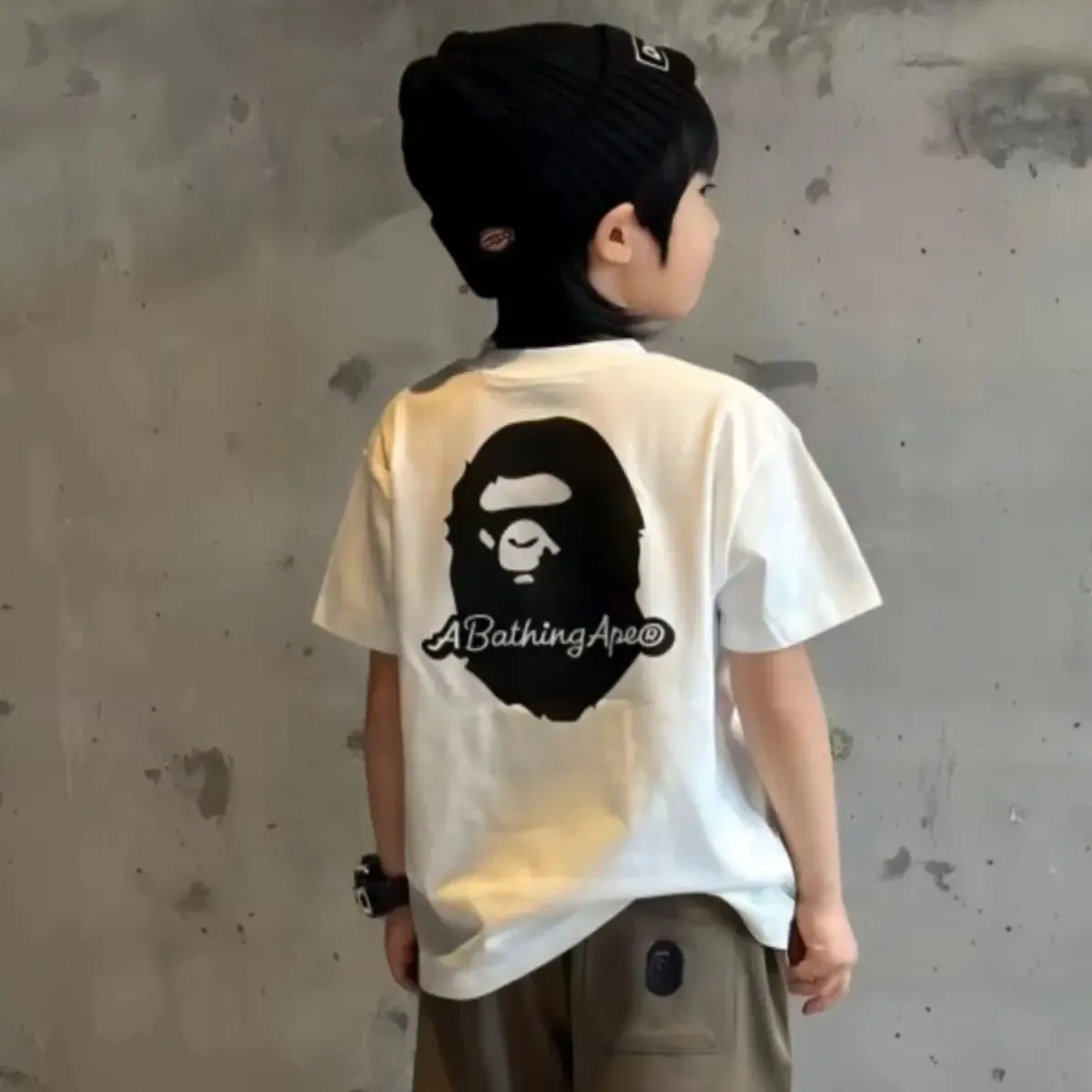 【90-160】高品質 超人気 合わせやすい カジュアル シンプル 男の子 Ｔシャツ