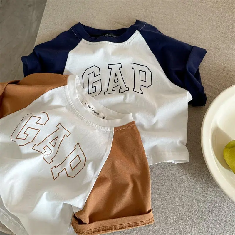 【80-130】４色選べる 着心地いい 日系 カジュアル キュート シンプルファッション 清新 男の子 女の子 Ｔシャツ/単品
