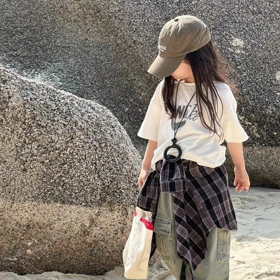 【90-160cm】夏 新登場 ファッション 合わせやすい 子供服 日常 カジュアル 着せやすい シンプル 無地 Tシャツ