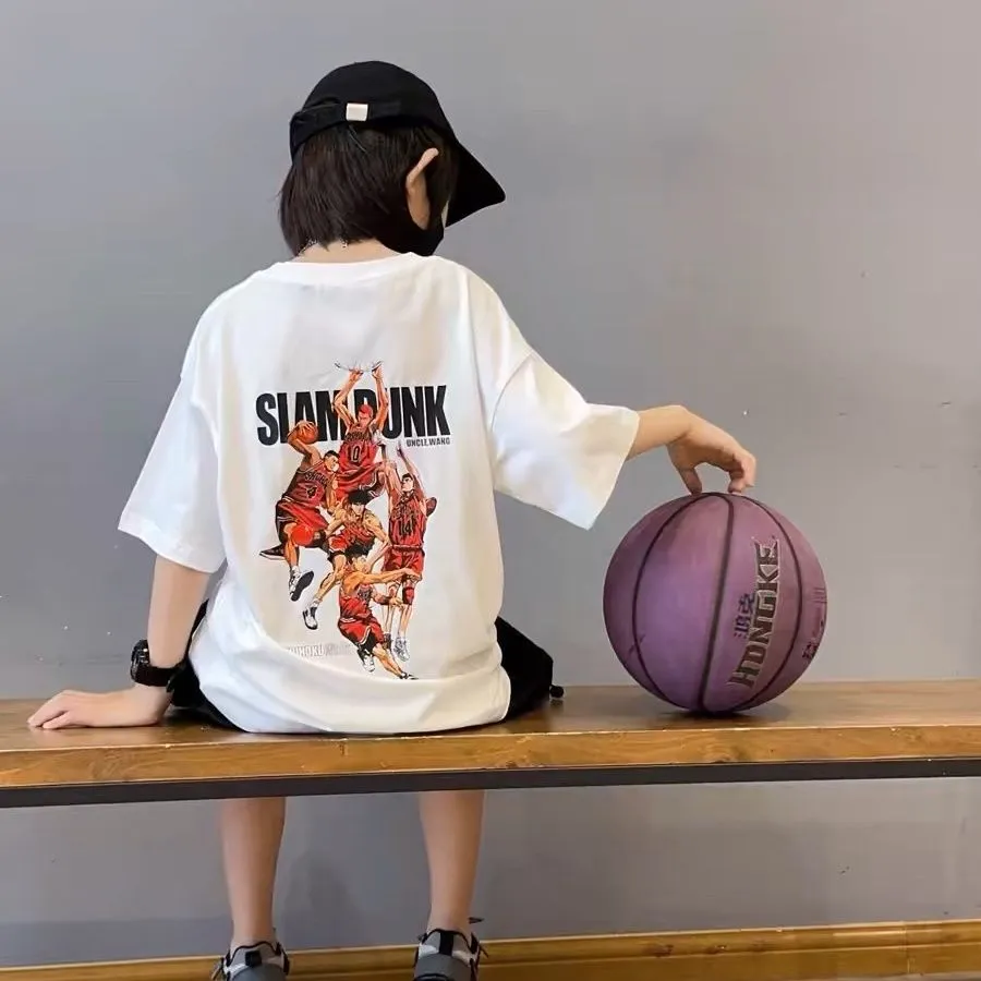 【100-160cm】絶対カッコイイ 人気筋商品 ファッション 合わせやすい クール 気質いい カジュアル 着せやすい カートゥーンプリント 男の子 Tシャツ