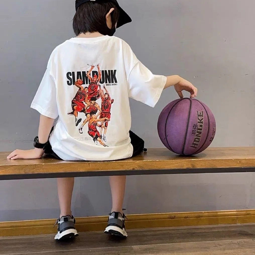 【100-160cm】絶対カッコイイ 人気筋商品 ファッション 合わせやすい クール 気質いい カジュアル 着せやすい カートゥーンプリント 男の子 Tシャツ