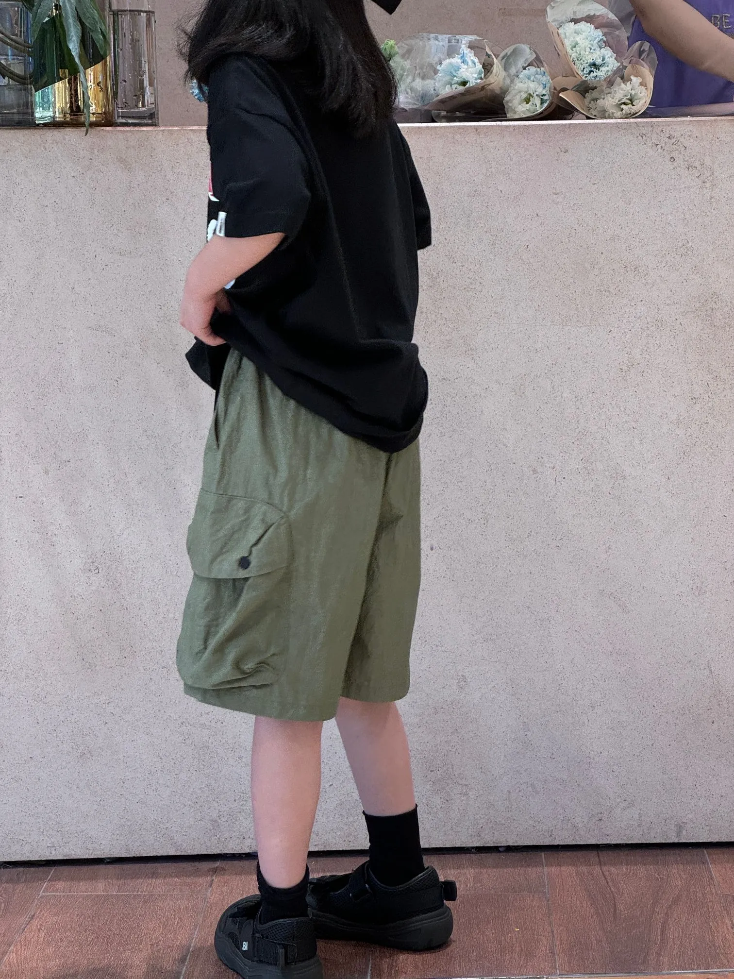 【90-160cm】期間限定 大注目 お手頃価格 ファッション シンプル アルファベット 男女限らず ゆったり オーバーサイズ Ｔシャツ