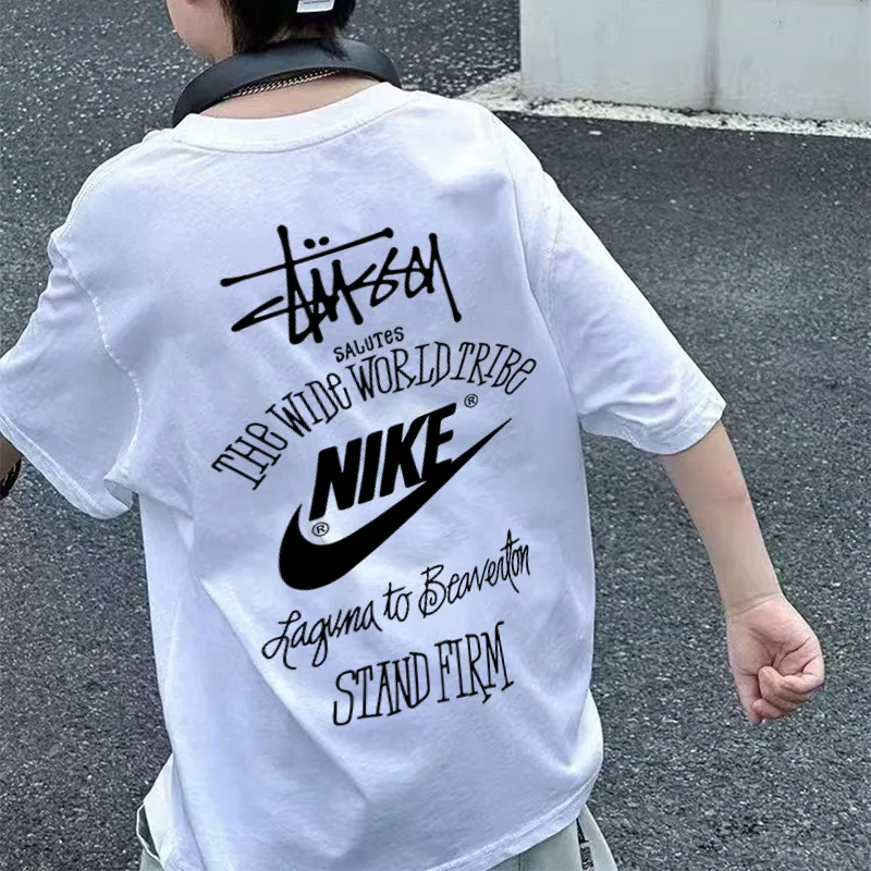NIKE ベビー ロンパース 靴下 ヘアバンド ヒョウ柄 レオパード セット BABYDOLL（ベビードール）の「ヒョウ柄 ボア切替 ニットデニム