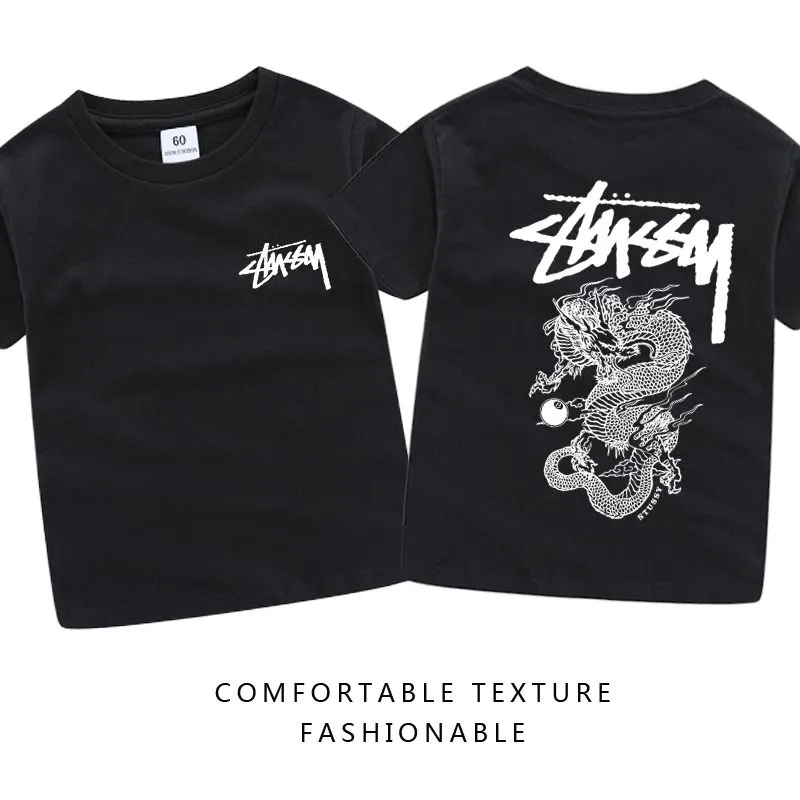 【90-160cm】絶対カッコイイ 見逃し厳禁 ファッション 合わせやすい ins風 カジュアル 着せやすい Tシャツ