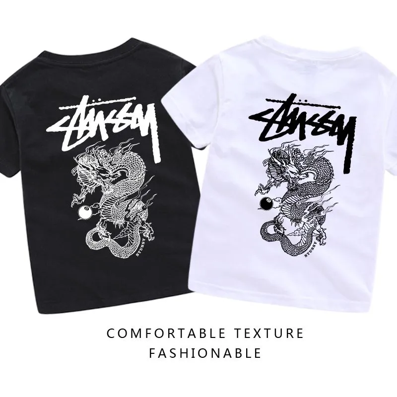 【90-160cm】絶対カッコイイ 見逃し厳禁 ファッション 合わせやすい ins風 カジュアル 着せやすい Tシャツ