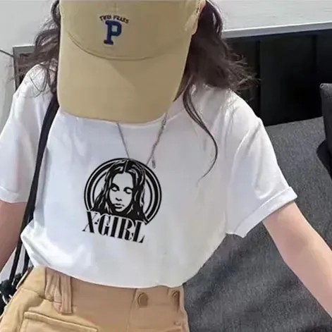 【90-160cm】単品注文 質感のいい ストリート 定番 アルファベット Ｔシャツ