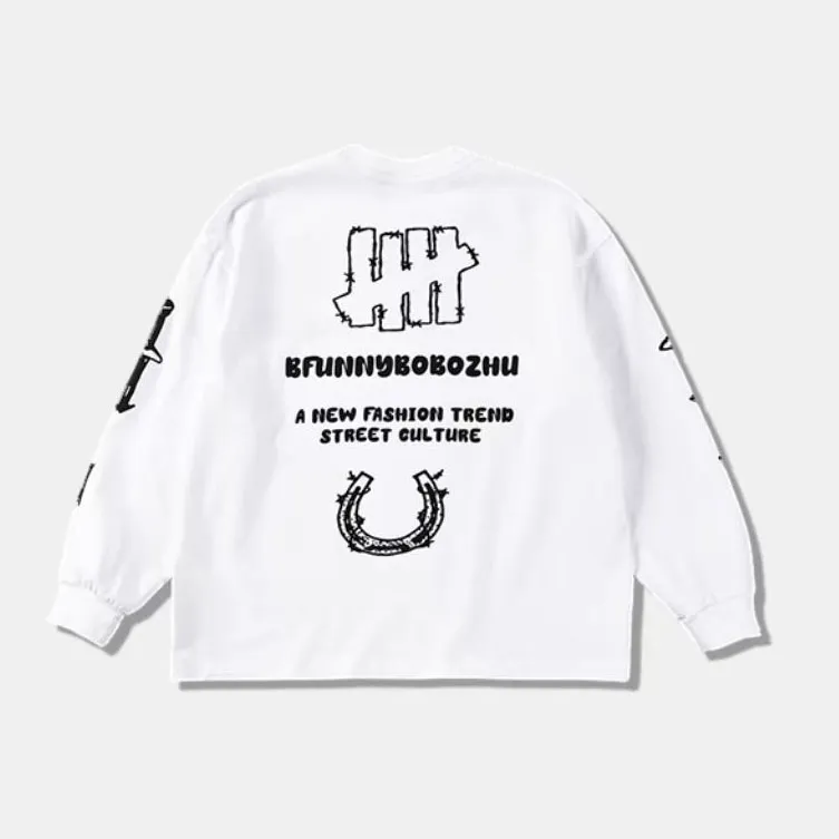 【100-160cm】大人気 シンプル カジュアル アルファベット トレンド 合わせやすい 長袖 Tシャツ