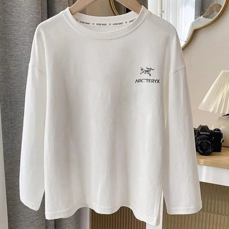 【90-160cm】 合わせやすい 絶対欲しい！定番 シンプル 着心地良い トレンド 長袖 Tシャツ