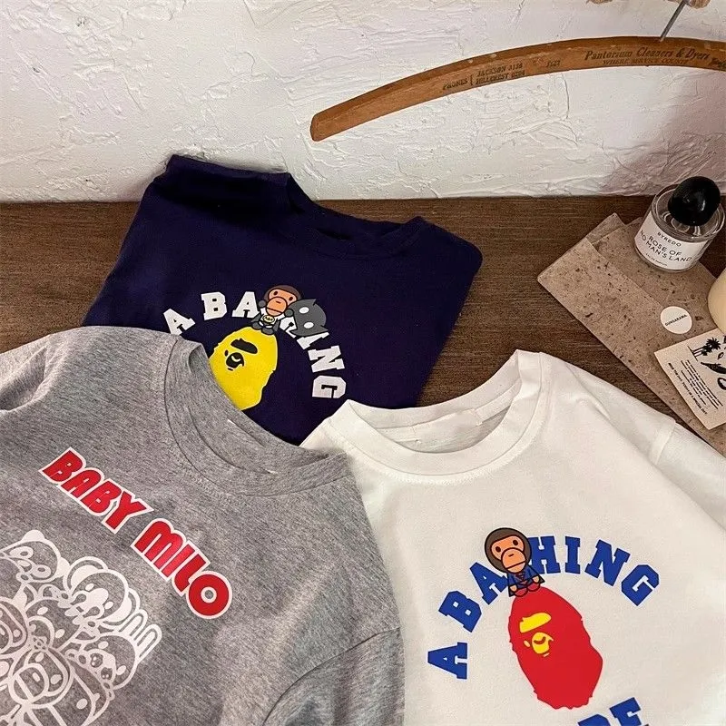 【80-150cm】絶対欲しい 抜群感強い 今季大注目 ファッション 男の子 長袖 Ｔシャツ