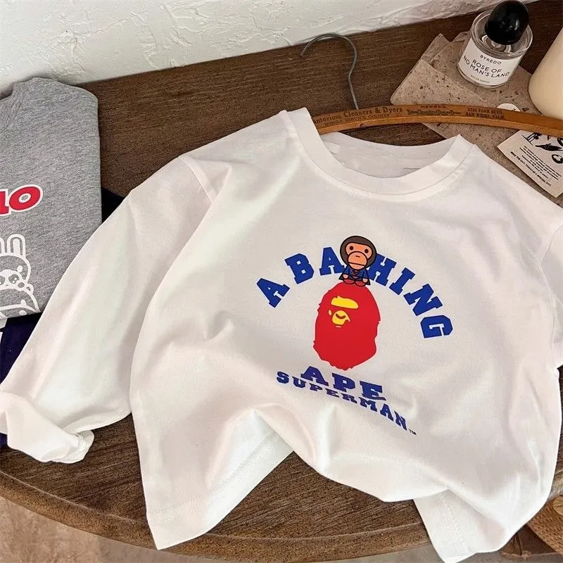 【80-150cm】絶対欲しい 抜群感強い 今季大注目 ファッション 男の子 長袖 Ｔシャツ