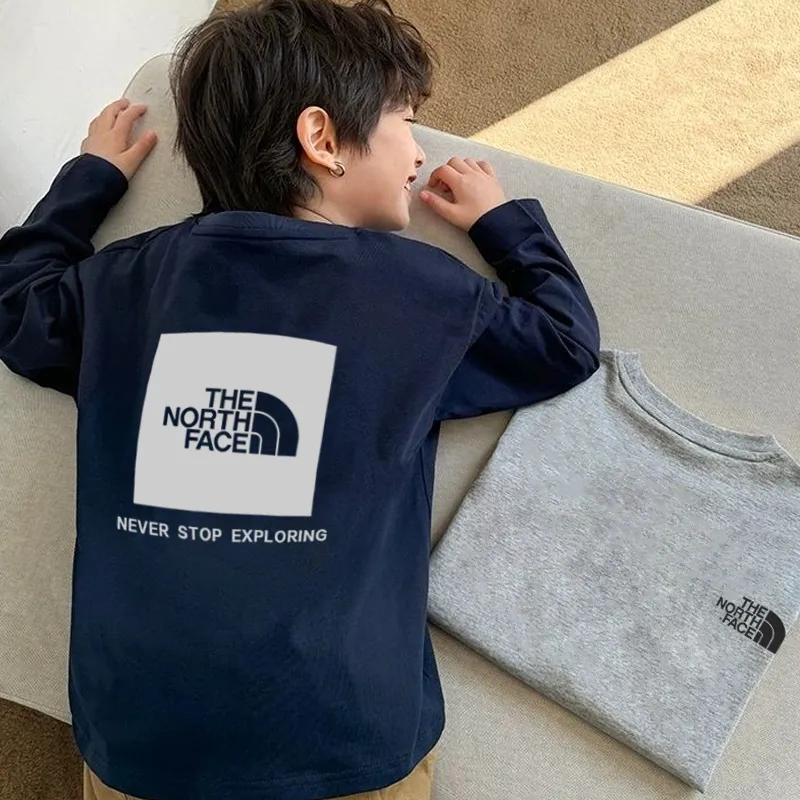 【90-160cm】特別なデザイン‼ 存在感アップ おしゃれ シンプル カジュアル ファッション 男の子 長袖 Tシャツ