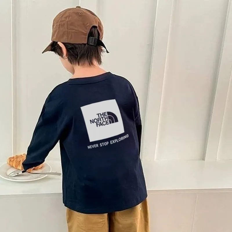 【90-160cm】特別なデザイン‼ 存在感アップ おしゃれ シンプル カジュアル ファッション 男の子 長袖 Tシャツ