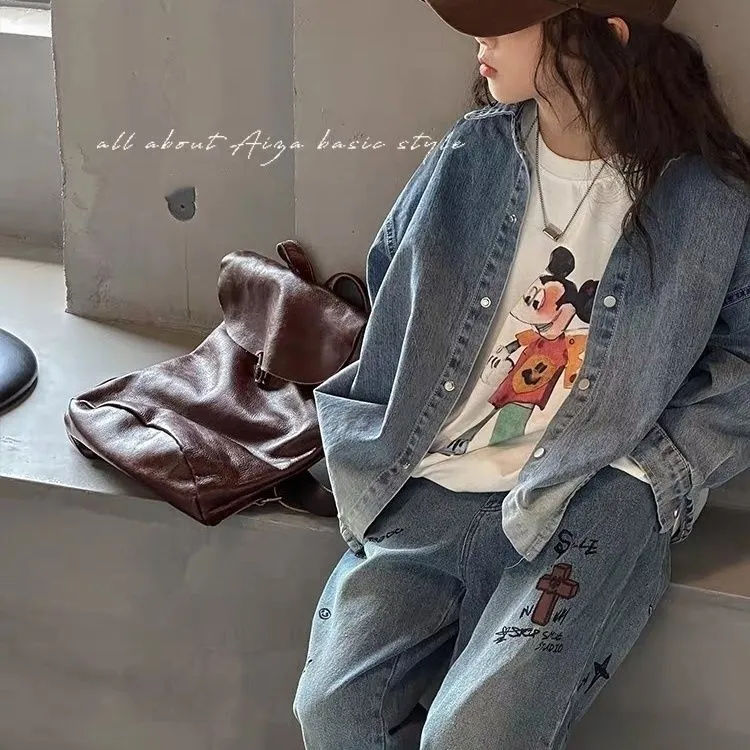 【100-160cm】特別なデザイン 超人気商品 今季も大流行 おしゃれ カジュアル 女の子 長袖 Ｔシャツ