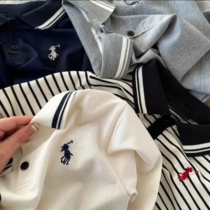【90-140cm】よく売れる シンプル 着心地良い 合わせやすい POLOネック おしゃれ 長袖 Tシャツ