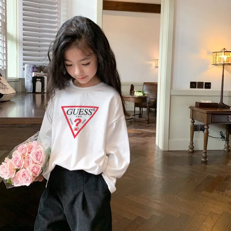 【90-160cm】絶対欲しい！ 合わせやすい 大人気 売れ筋 着心地良い トレンド 女の子 長袖 Tシャツ