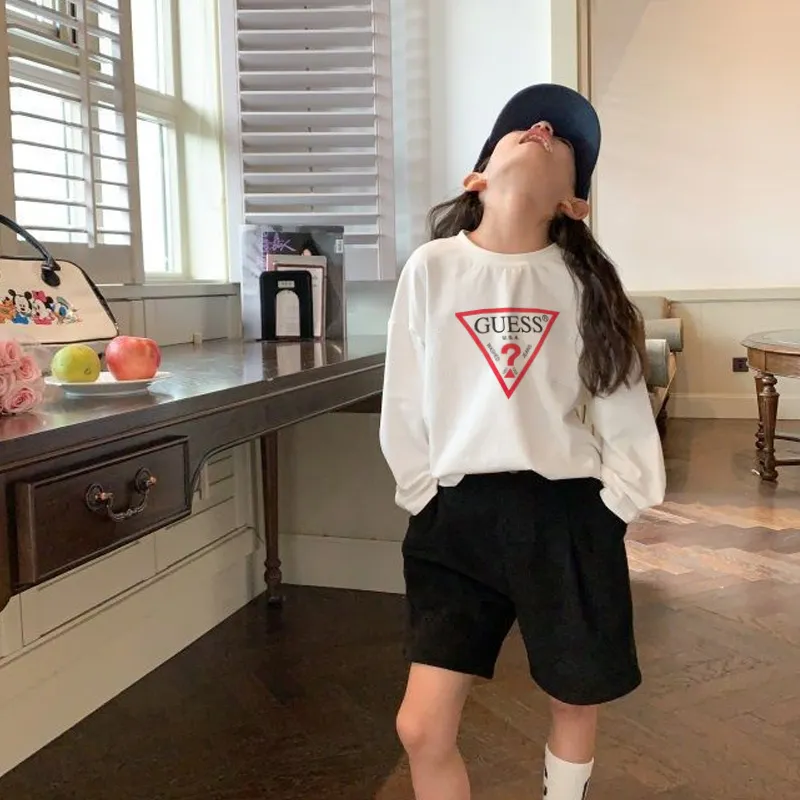 【90-160cm】絶対欲しい！ 合わせやすい 大人気 売れ筋 着心地良い トレンド 女の子 長袖 Tシャツ