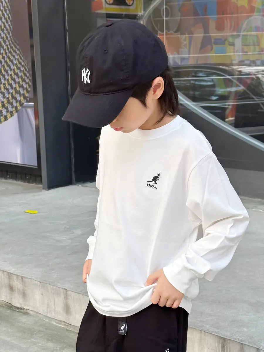 【90-160cm】人気上昇中 今季注目 合わせやすい おしゃれ カジュアル カッコイイ 男の子 長袖 Ｔシャツ