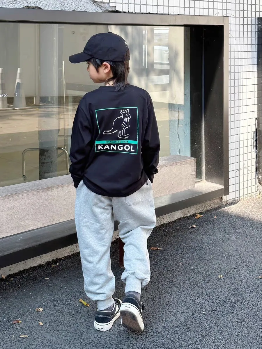 【90-160cm】人気上昇中 今季注目 合わせやすい おしゃれ カジュアル カッコイイ 男の子 長袖 Ｔシャツ