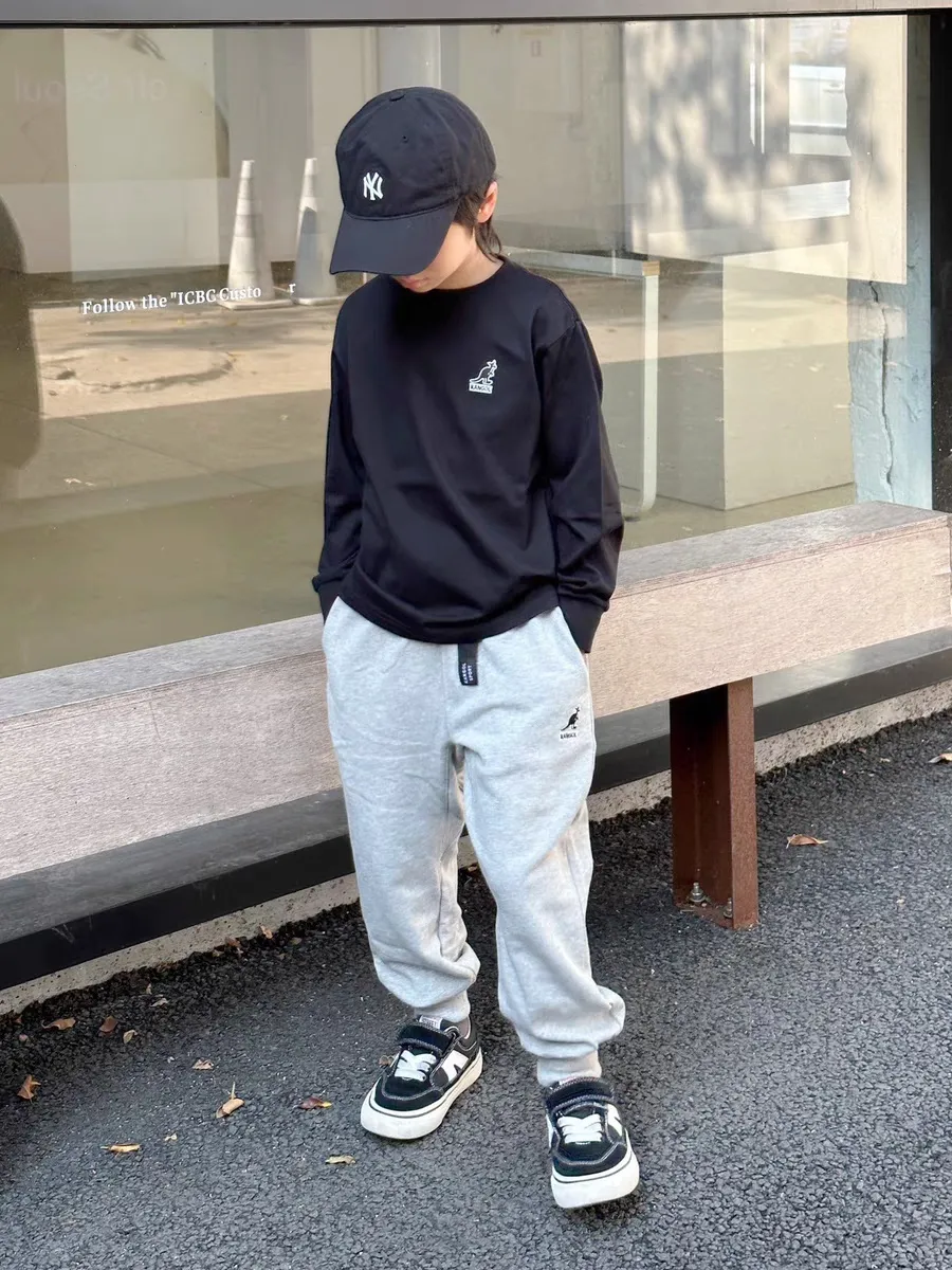 【90-160cm】人気上昇中 今季注目 合わせやすい おしゃれ カジュアル カッコイイ 男の子 長袖 Ｔシャツ