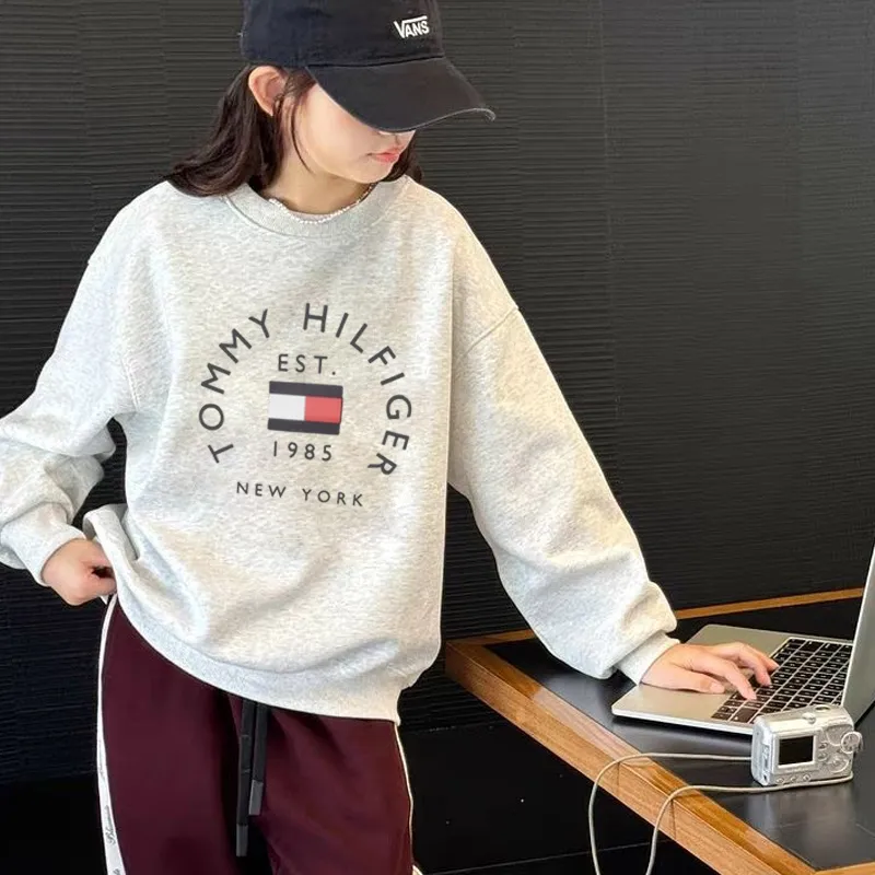 【90-160cm】合わせやすい 今季注目 超人気商品 カジュアル おしゃれ シンプル 女の子 トレーナー