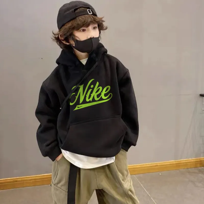 【90-160cm】絶対欲しい 存在感アップ 合わせやすい 売れ筋 カジュアル トレンド 男の子 フード付き パーカー