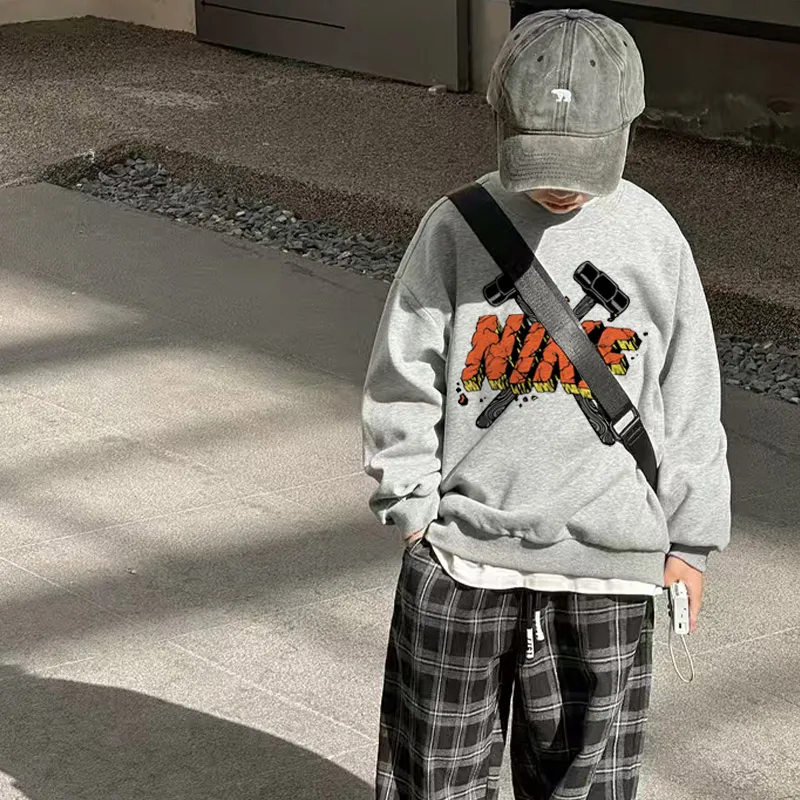 【90-160cm】売れ筋 大人気 定番 シンプル カジュアル トレンド 男の子 トレーナー