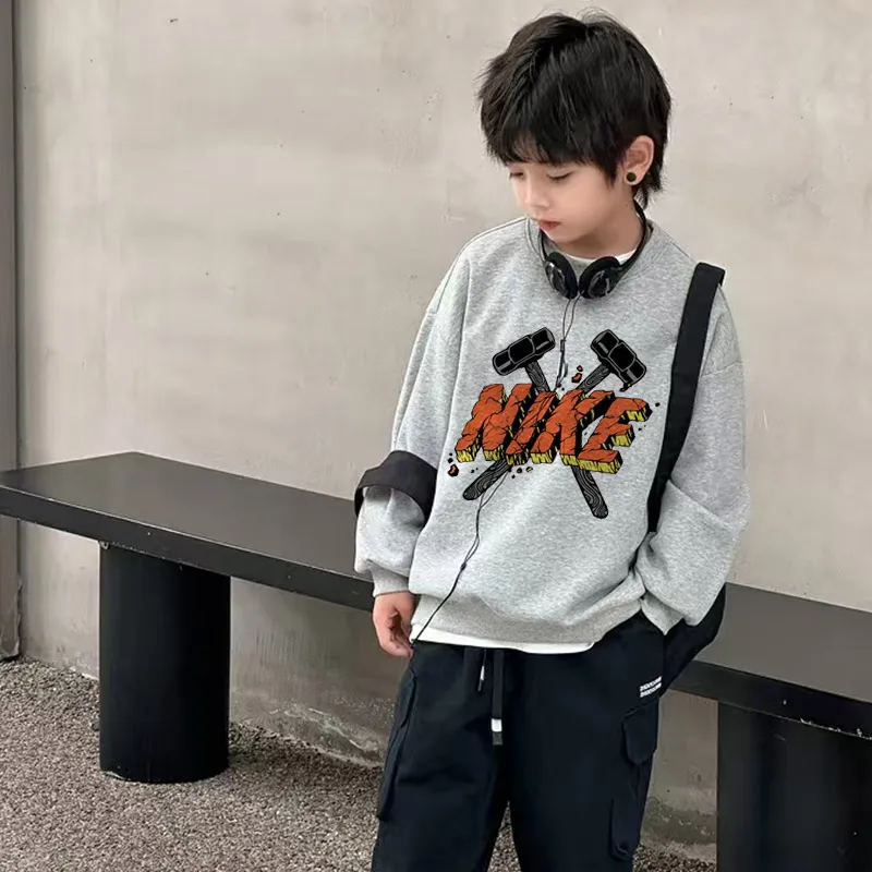 【90-160cm】売れ筋 大人気 定番 シンプル カジュアル トレンド 男の子 トレーナー