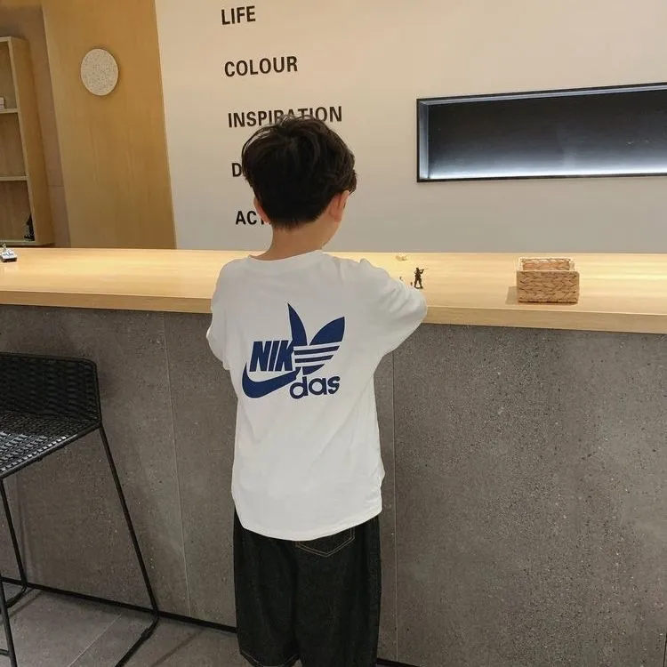 【90-160cm】絶対欲しい！無地 快適 ルーズ 合わせやすい トレンド 長袖 Tシャツ
