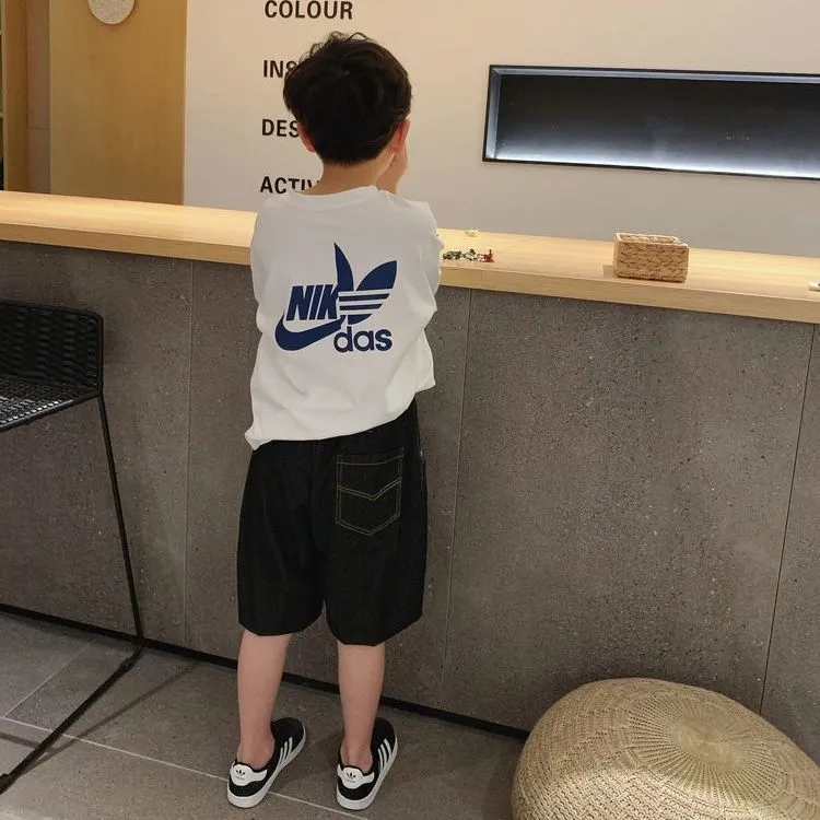 【90-160cm】絶対欲しい！無地 快適 ルーズ 合わせやすい トレンド 長袖 Tシャツ
