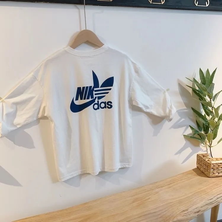 【90-160cm】絶対欲しい！無地 快適 ルーズ 合わせやすい トレンド 長袖 Tシャツ